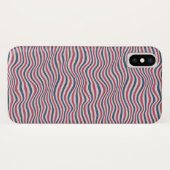 Gestreepte patroon 2 Case-Mate iPhone case (Achterkant (horizontaal))