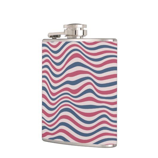 Gestreepte patroon 2 heupfles (Links)