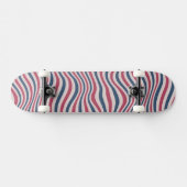 Gestreepte patroon 2 skateboard (Horizontaal)
