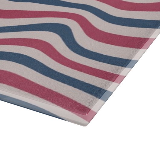 Gestreepte patroon 2 snijplank (Hoek)