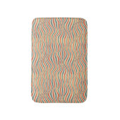 Gestreepte patroon badmat (Voorkant Verticaal)