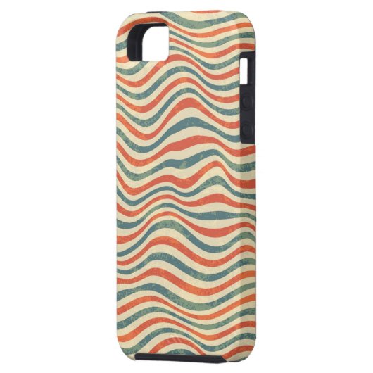 Gestreepte patroon Case-Mate iPhone case (Achterkant Links)