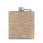 Gestreepte patroon heupfles (Achterkant)