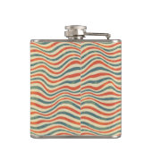 Gestreepte patroon heupfles (Achterkant)