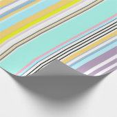 Gestreepte patroon luxe inpakpapier (Hoek)