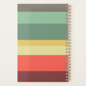 Gestreepte patroon met Retro Planner (Achterkant)