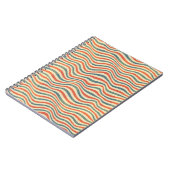 Gestreepte patroon notitieboek (Linkerzijde)