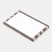 Gestreepte patroon post-it® notes (Schuin)