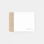 Gestreepte patroon post-it® notes (Voorkant)