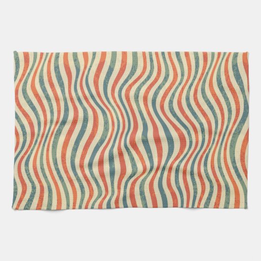 Gestreepte patroon theedoek (Horizontaal)