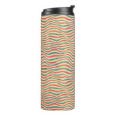 Gestreepte patroon thermosbeker (Gedraaid links)