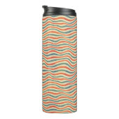 Gestreepte patroon thermosbeker (Geroteerd rechts)