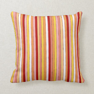 Gestreepte patroondecoratieve piloot kussen