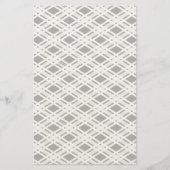 Gestreepte patroonplaat briefpapier (Voorkant)