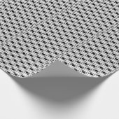 Gestreepte patroonplaat cadeaupapier (Hoek)