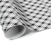 Gestreepte patroonplaat cadeaupapier (Rol Hoek)