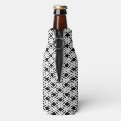 Gestreepte patroonplaat flesjeskoeler (Fles Achterkant)