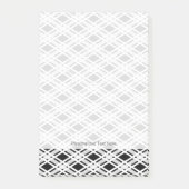 Gestreepte patroonplaat post-it® notes (Voorkant)