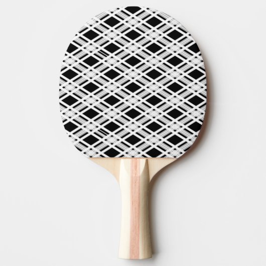 Gestreepte patroonplaat tafeltennisbatje (Voorkant)