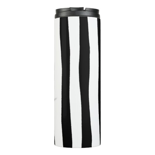 Gestreepte Pixies Travel Cup Thermosbeker (Achterkant)