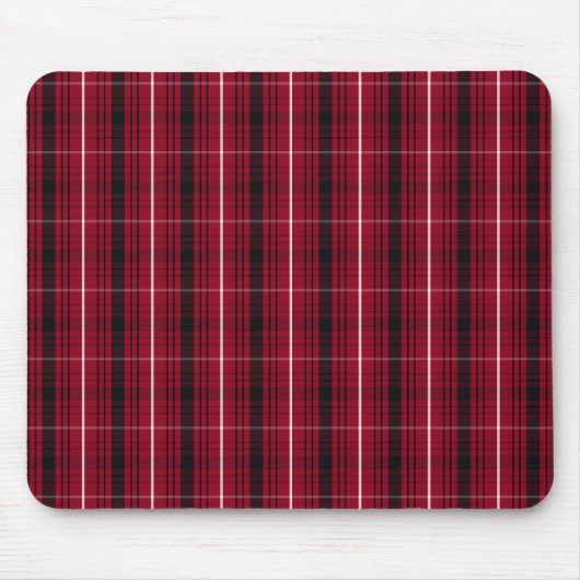Gestreepte Plaid Patroon | Geruit Ontwerp Muismat (Voorkant)