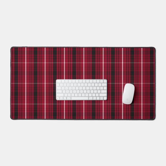 Gestreepte Plaid Patroon | Geruite Ontwerp Bureaumat (Keyboard & Muis)