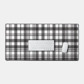 Gestreepte Plaid Patroon | Geruite Ontwerp Bureaumat (Keyboard & Muis)