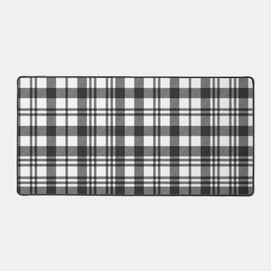 Gestreepte Plaid Patroon | Geruite Ontwerp Bureaumat (Voorkant)