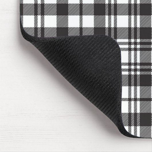 Gestreepte Plaid Patroon | Geruite Ontwerp Muismat (Hoek)
