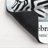 Gestreepte Pleco Mousepad Muismat (Hoek)