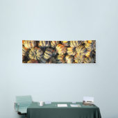 Gestreepte Pompoenen Cluster Spandoek (Beurs)