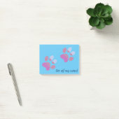 Gestreepte Pootafdrukken Post-it® Notes (Kantoor)