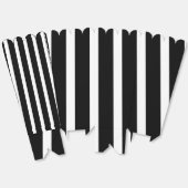 Gestreepte Popcorn Favors Box Bedankdoosjes (Ongevouwen)