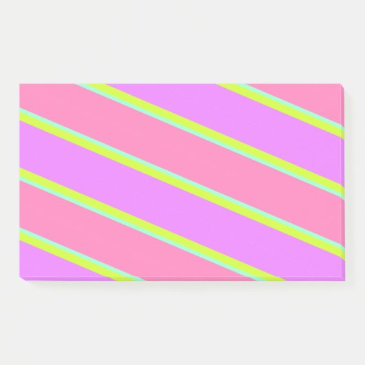 Gestreepte Post it Notes (Voorkant)