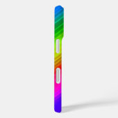 Gestreepte regenboog Case-Mate iPhone case (Achterkant / Rechts)