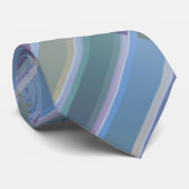 Gestreepte regenboog gekleurd stropdas (Opgerold)