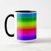 Gestreepte regenboog mok (Links)