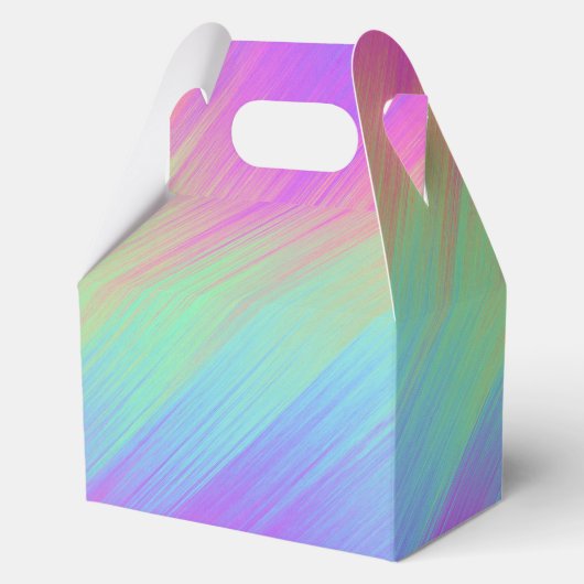 gestreepte regenboogmix : bedankdoosjes (Voorkant)