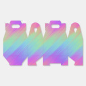 gestreepte regenboogmix : bedankdoosjes (Ongevouwen)