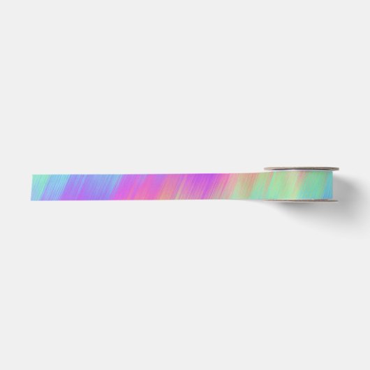 gestreepte regenboogmix : satijnen lint (Voorkant)