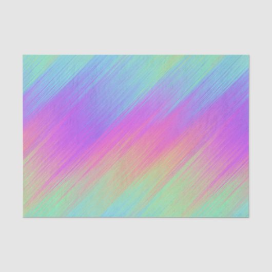 gestreepte regenboogmix : tissuepapier (Voorkant)