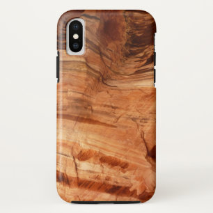 Gestreepte Rock of Double Arch Alcove I van Zion Case-Mate iPhone Case