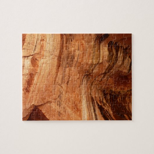 Gestreepte Rock of Double Arch Alcove I van Zion Legpuzzel (Horizontaal)