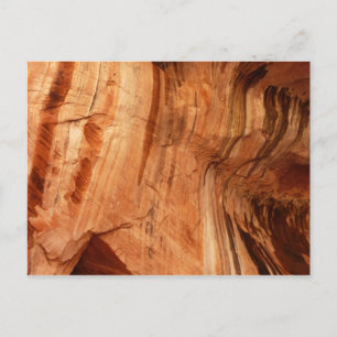 Gestreepte Rots van Double Arch Alcove I vanuit Zi Briefkaart
