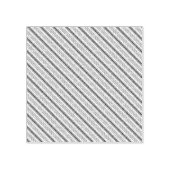 Gestreepte Rubberstempel (Afrduk)