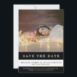 Gestreepte Save the Date-aankondiging Save The Date<br><div class="desc"></div>