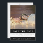 Gestreepte Save the Date-aankondiging Save The Date<br><div class="desc"></div>