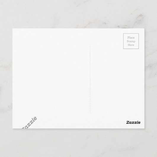 Gestreepte sensatie Tijger Barb Fish Art Print Briefkaart (Achterkant)