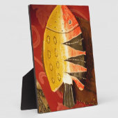 Gestreepte sensatie Tijger Barb Fish Art Print Fotoplaat (Zijkant)