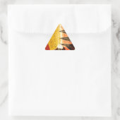 Gestreepte sensatie Tijger Barb Fish Art Print Sticker (Tas)